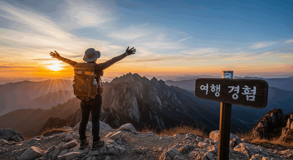미래의 여행 경험