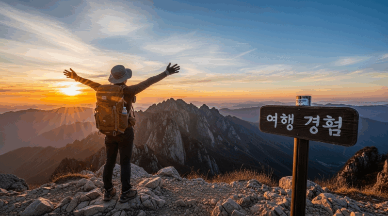 미래의 여행 경험